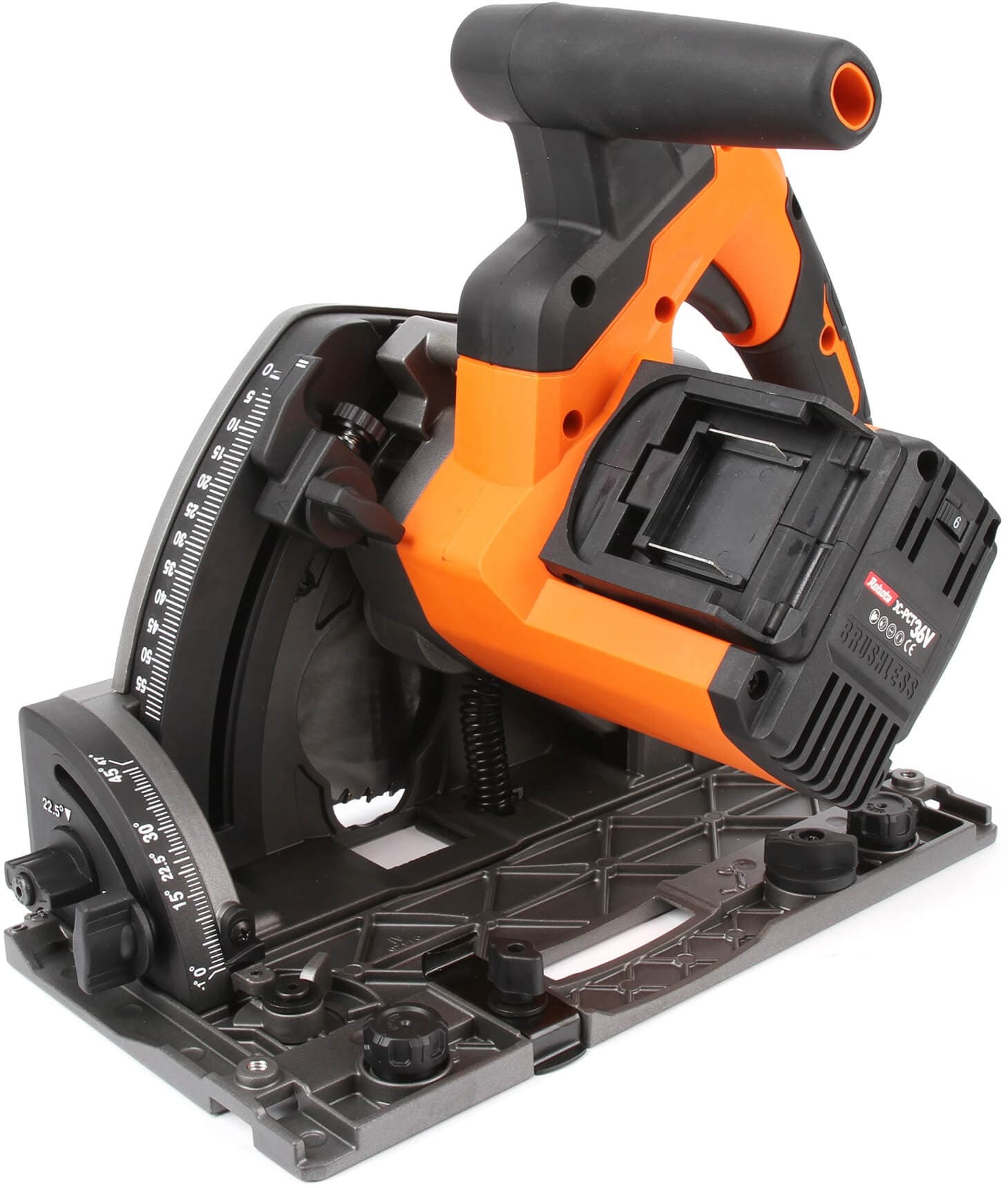 Akkukäyttöinen upotussaha 165 mm 36 V, Robota – Robota
