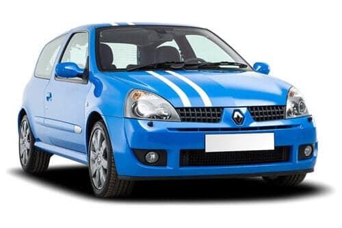 Häikäisysuojasarja Renault Clio MKII, 3 ovinen (1998-2005), Car Shades – CarShades