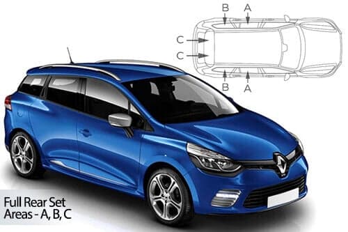 Häikäisysuojasarja Renault Clio MKIV, Farmari (2013-2019), Car Shades – CarShades