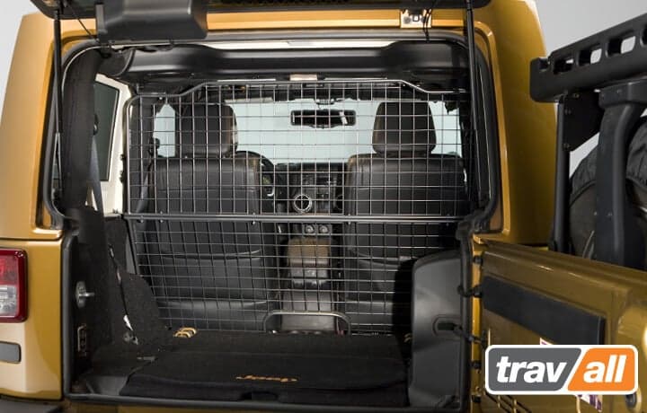 Koiraverkko autoon - Jeep Wrangler 2-ov (2011-2018), Travall – Travall