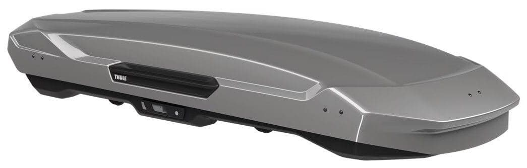 Suksiboksi Motion 3 XL Low matala, kiiltävä titaani, Thule – Thule