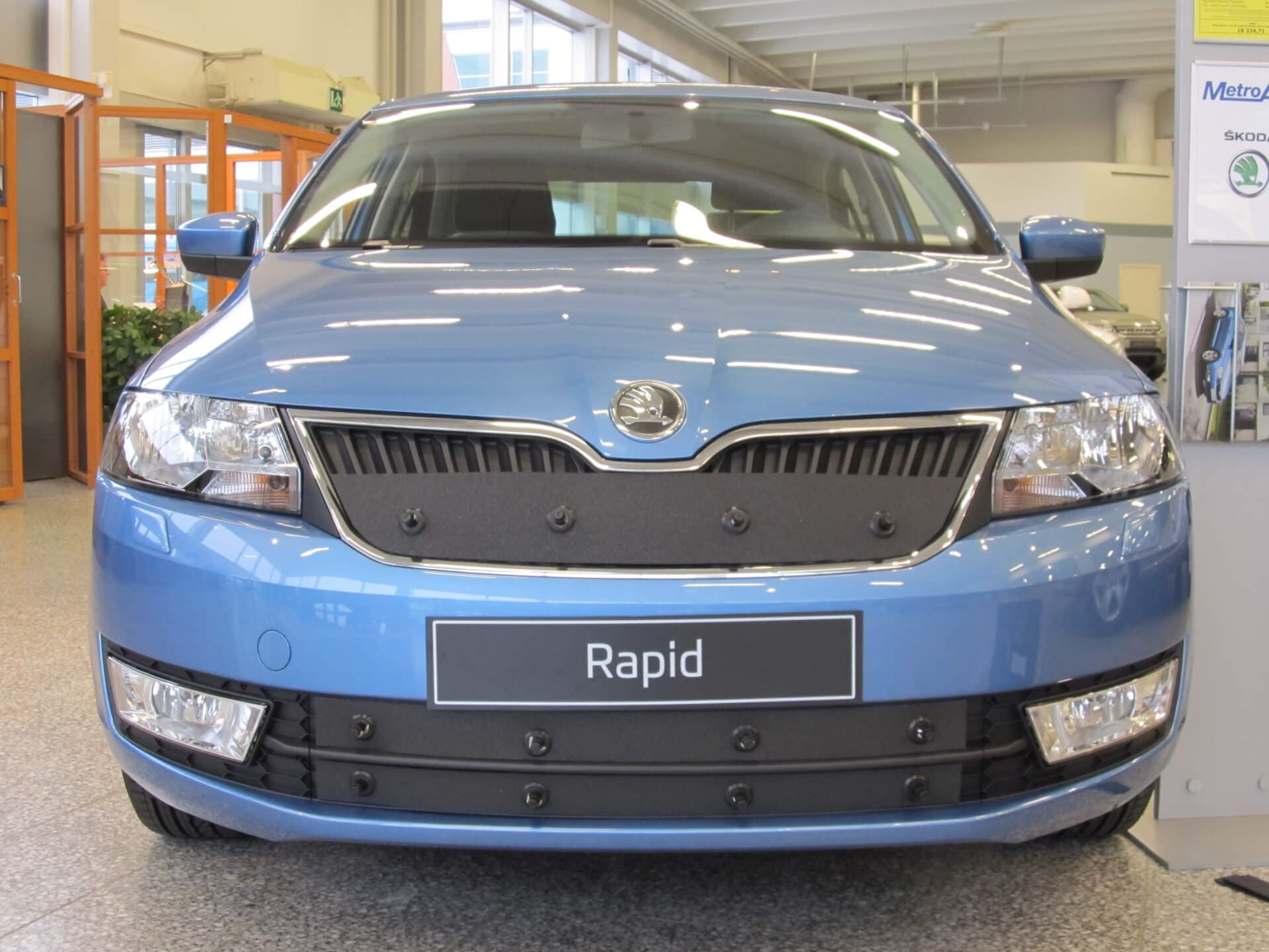 Maskisuoja Skoda Rapid (2013➟), Tammer-Suoja – Tammers