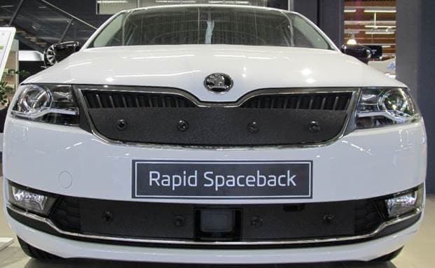Maskisuoja Skoda Rapid Spaceback, tutkalla (2018➟), Tammer-Suoja – Tammers
