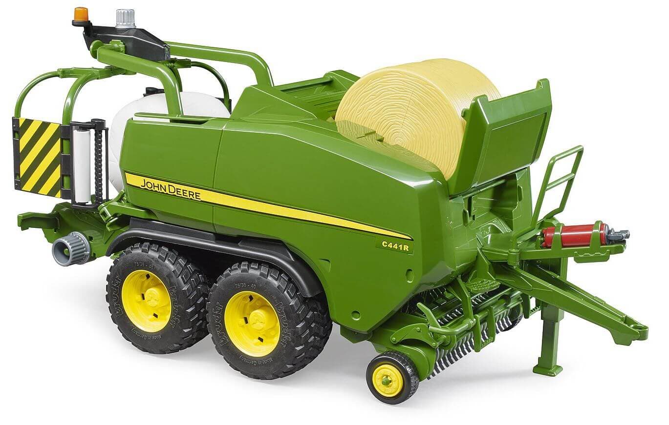 Lelu Paalain John Deere C441R (1:16), Bruder – Bruder