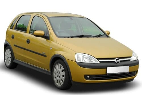 Häikäisysuojasarja Opel Corsa, 5 ovinen (2000-2006), Car Shades – CarShades