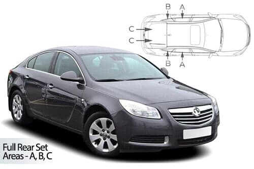 Häikäisysuojasarja Opel Insignia, 5 ovinen (2009-2017), Car Shades – CarShades