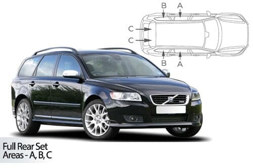 Häikäisysuojasarja Volvo V50, Farmari (2003-2012), Car Shades – CarShades