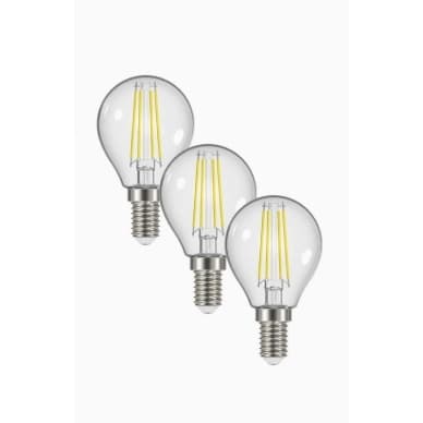 AIRAM LED-maapallolamppu E14 3,7W/827 Himmennettävä 3-Pakkaus 9410796 Vastaa: N/A – Airam