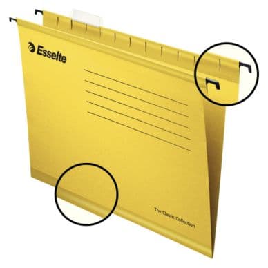 ESSELTE Riippukansio Classic Std kelt. 25 kpl/pkt 90314 Vastaa: N/A – Esselte