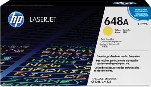 Hp Värikasetti Keltainen 648a 11k - Ce262a – HP