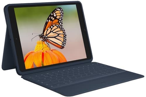 Logitech Rugged Combo 3 Ipad 10.2" 7th Gen, Ipad 10.2" 8th Gen, Ipad 10.2" 9th Gen Pohjoismainen Sininen – Logitech