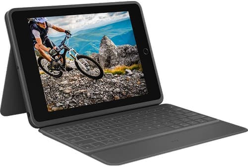 Logitech Rugged Folio Ipad 10.2" 7th Gen, Ipad 10.2" 8th Gen, Ipad 10.2" 9th Gen Norjalainen, Ruotsi, Suomi, Tanska Grafiitti – Logitech