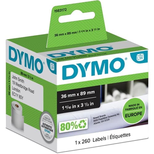 Dymo Labels Address 89 X 36mm - Labelwriter – Dymo