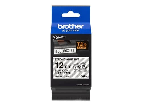 Brother Tape 12mm Tze-s131 Musta/selke� – Brother