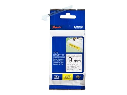 Brother Tape 9mm Tze-s121 Musta/selke� – Brother