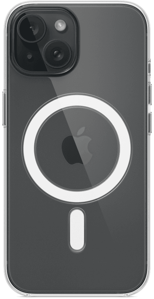 Apple Clear Case With Magsafe Iphone 15 Läpinäkyvä – Apple