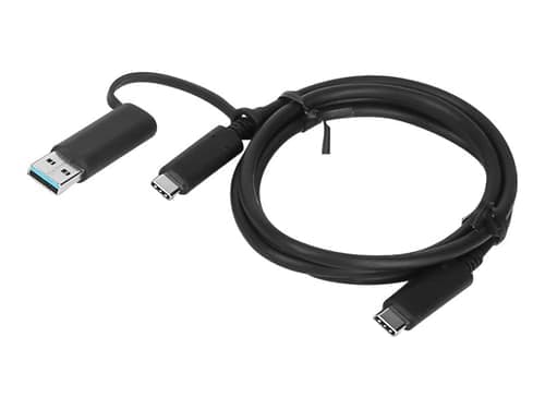 Lenovo Usb Cable 1m Usb-a, Usb-c Usb-c Musta – Lenovo