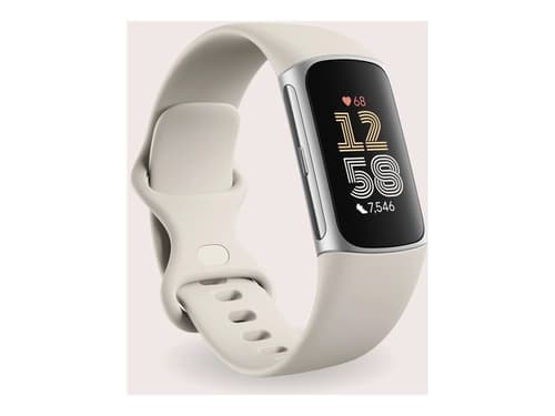 Fitbit Charge 6 Amoled Aktiivisuuden Seurantaranneke Hopea – Fitbit
