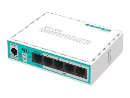 Mikrotik Hex Lite Langallinen Reititin Valkoinen – Mikrotik