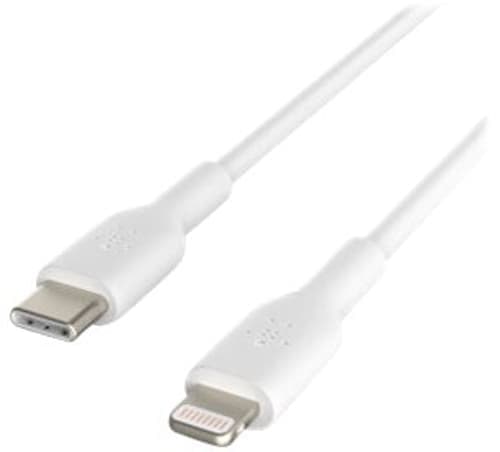 Belkin Lightning To Usb-c Cable 1m Valkoinen – Belkin