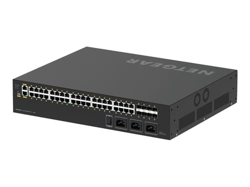 Netgear M4250-40g8xf-poe++ Hallittu L2/l3 Gigabit Ethernet (10/100/1000) Power Over Ethernet -tuki 2u Musta – Netgear