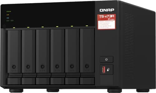 Qnap Ts-673a Nas Tower Ryzen Embedded V1500b 8 Gb Ddr4 0 Tb Qnap Turbo System Musta – QNAP SYSTEMS