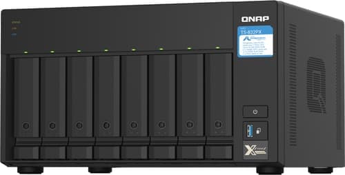 Qnap Ts-832px Nas Tower Annapurna Labs Al324 4 Gb Ddr4 0 Tb Qnap Turbo System Alumiini, Musta – QNAP SYSTEMS