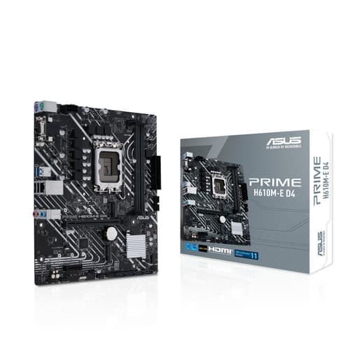 Asus Prime H610m-e D4-csm Lga 1700 Micro-atx Emolevyt – ASUS