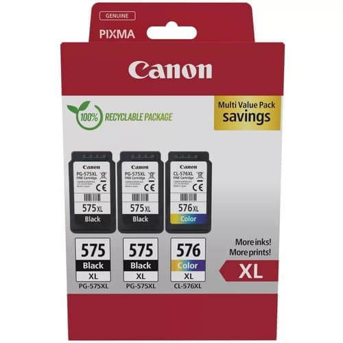 Canon Muste Multipack 2x Pg-575xl/1x Cl-576xl – Canon