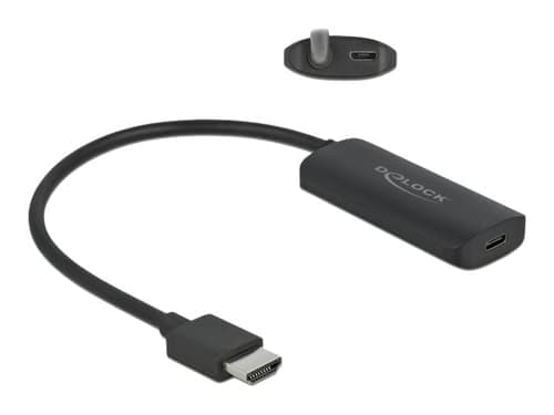 Delock Hdmi To Usb-c Adapter Hdmi Usb-c Musta – Delock