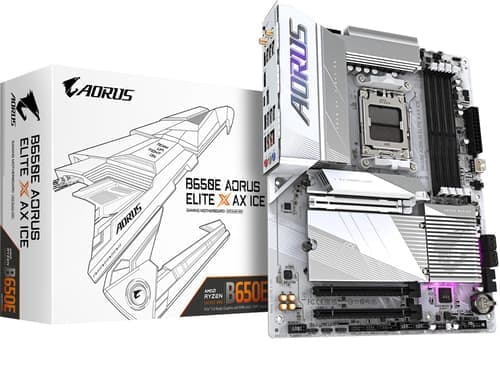 Gigabyte B650e Aorus Elite X Ax Ice Am5 Atx Emolevyt – Gigabyte