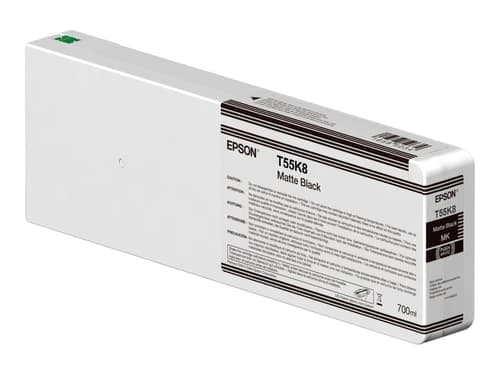 Epson Muste Matta Musta Ultrachrome Hdx/hd T55k80n 700ml – Epson