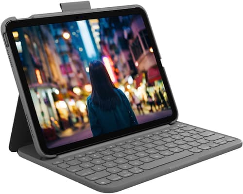 Logitech Slim Folio Ipad 10th Gen, Ipad 11th Gen Pohjoismainen Harmaa – Logitech