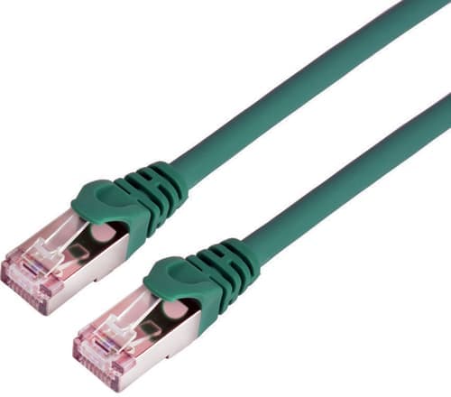 Prokord Tp-cable Stp Cat.6 Shielded Lszh Rj45 3m Green Rj-45 Cat 6 3m Vihreä – Prokord