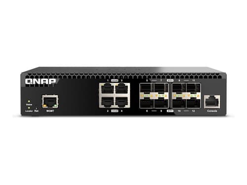Qnap Qsw-m3212r-8s4t Verkkokytkin Hallittu 10g Ethernet (100/1000/10000) 1u – QNAP