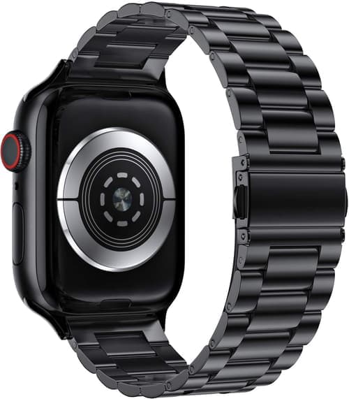 Cirafon Wrist Band Metal For Apple Watch 42/44/45/49 Mm Black – Cirafon