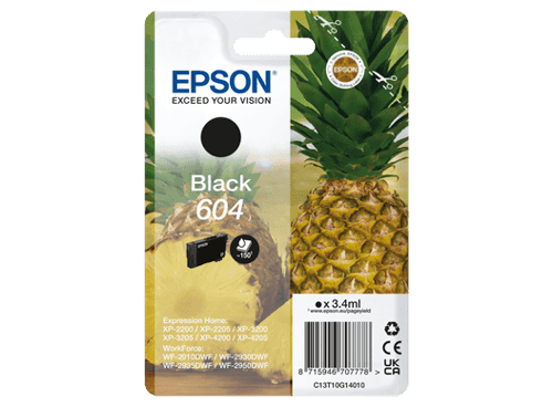 Epson Ink Black 604 3.4ml – Epson