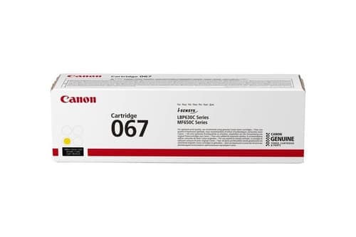 Canon Toner Yellow 067 Y 1.25k – Canon