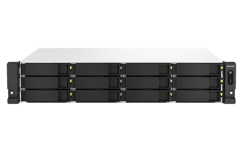 Qnap Ts-1264u-rp Nas Teline ( 2u ) Intel® Celeron® 8 Gb Ddr4 0 Tb Qnap Qts Alumiini, Musta – QNAP SYSTEMS