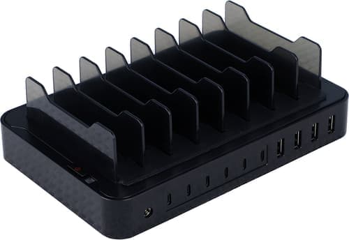 Cirafon Smart Power Station 10 6xusb-c 4xusb-a Max 120w Musta – Cirafon
