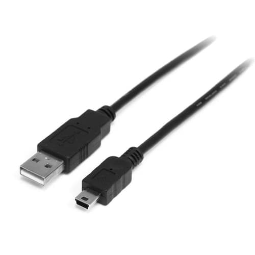 Startech Startech.com 2m, Usb 2.0 A/mini Usb B, M/m Usb-kaapeli Usb A Mini-usb B Musta 2m Usb-a Mini Usb-b Musta – Startech