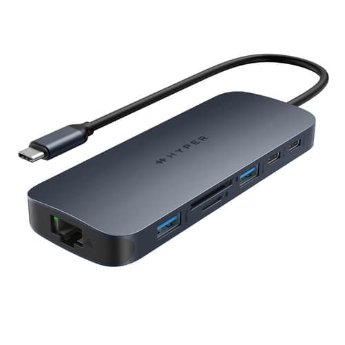 Hyper Hyperdrive Next 11 Port Usb-c Hub Usb-c 3.2 Gen 2 (3.1 Gen 2) – Hyper