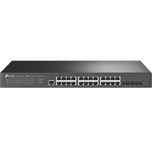 Tp-link Jetstream Tl-sg3428x-m2 Verkkokytkin Hallittu L2+ 2.5g Ethernet (100/1000/2500) 1u Musta – TP-Link