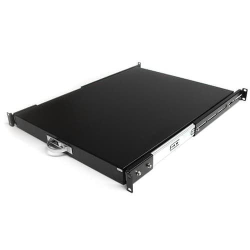 Startech 1u 56cm Deep, Sliding Rack Cabinet Shelf, Black – Startech