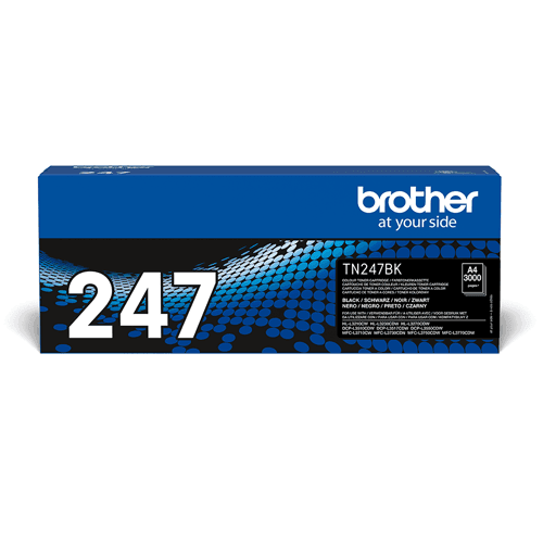 Brother Värikasetti, Musta, Tn-247bk 3k - Hl-l3210 – Brother