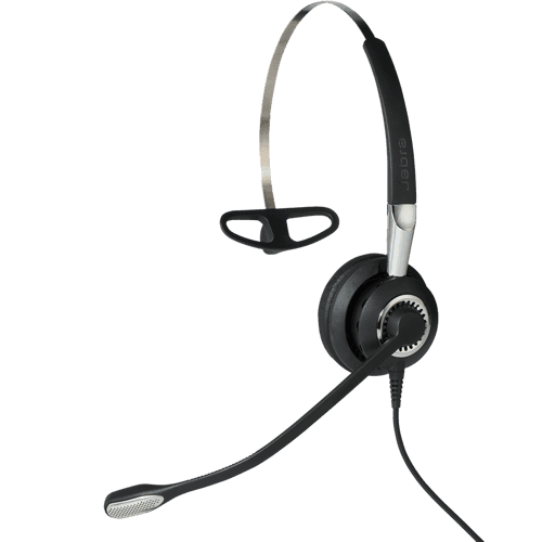 Jabra Biz 2400 Ii Qd Mono Nc 3-in-1 Wideband Mono Hopea, Musta – Jabra