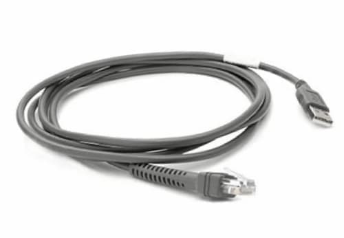 Zebra Kaapeli Usb 2.1m Suojattu Suora 2.1m Usb Eas Musta – Zebra