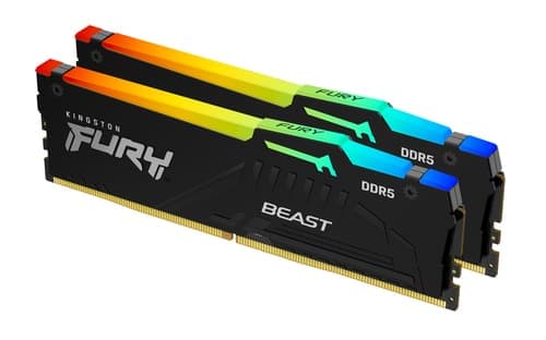 Kingston Fury Beast Rgb Expo/xmp 64gb 6000mt/s Ddr5 288-pin Dimm – Kingston