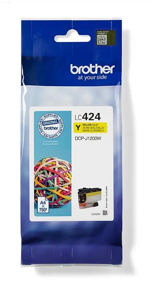 Brother Muste Keltainen 750 Sivua Lc-424y – Brother