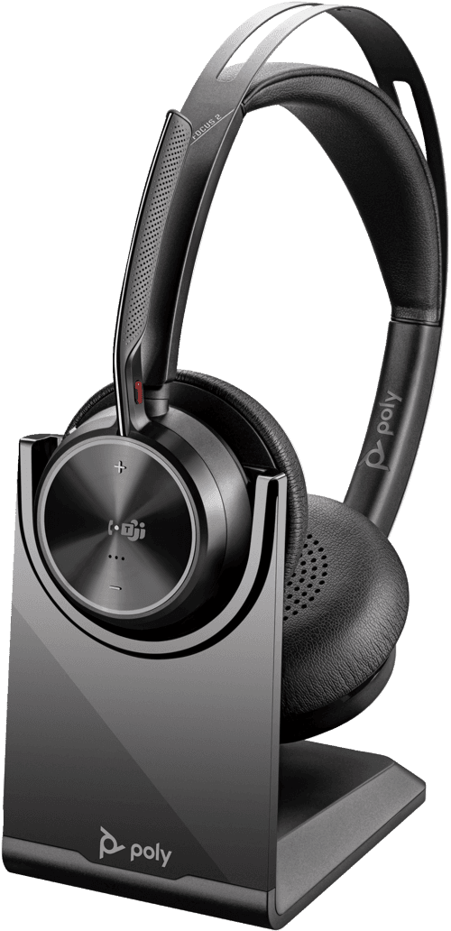 Hp Poly Voyager Focus 2 Incl Charging Stand Stereo Usb-a, Usb-c Microsoft Teams Musta – HP